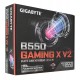 Материнская плата GIGABYTE B550 GAMING X V2 AM4, B550, 2xPCI-E, DVI+HDMI, GbLAN, 4SATA 4DDR4, ATX