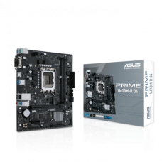 Материнская плата ASUS PRIME H610M-R D4-SI, LGA1700 2xDDR4 4xSATA3 M.2 D-Sub DVI mATX