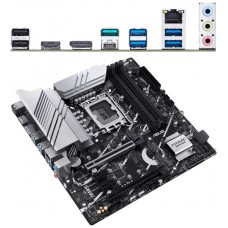 Материнская плата Socket1700, MATX, iZ790 (HDMI+DP,2.5GNIC) ASUS PRIME Z790M-PLUS D4, 4DDR4, 2PCIx16, 2PCIx1