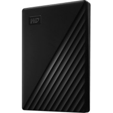 Внешний жёсткий диск 1Tb, WD My Passport, WDBYVG0010BBK-WESN, ext power via USB, black, USB 3.0