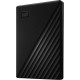 Внешний жёсткий диск 1Tb, WD My Passport, WDBYVG0010BBK-WESN, ext power via USB, black, USB 3.0