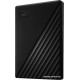 Внешний жёсткий диск 1Tb, WD My Passport, WDBYVG0010BBK-WESN, ext power via USB, black, USB 3.0