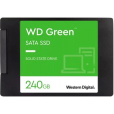 Твердотельный накопитель SSD 240GB SSD WD GREEN 2.5” SATA3 R545Mb/s W465Mb/s  7мм WDS240G3G0A