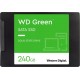 Твердотельный накопитель SSD 240GB SSD WD GREEN 2.5” SATA3 R545Mb/s W465Mb/s  7мм WDS240G3G0A