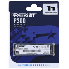 Твердотельный накопитель SSD M.2 PCIe 1 TB Patriot P300, P300P1TBM28, PCIe Gen3 x4