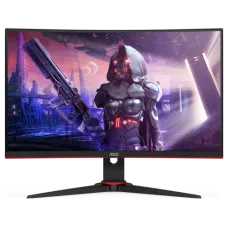 Монитор Игровой 23,6" AOC C24G2AE/BK VA 165Hz 1ms 250cd/m 178/178 3000:1 2xHDMI 1xD-SUB 2x2W Black