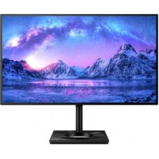 Монитор 27" PHILIPS 279C9 (00/01) IPS 3840x2160 60Gz 5мс 400кдм 1300:1 HDMI DP USB-C Черный