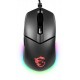 Мышь MSI Clutch GM11. Полноцветная RGB подсветка с 7 световыми эффектами. 5-уровневый сенсор