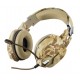 Наушники гарнитура игровая Trust GXT 322D CARUS HEADSET desert camo