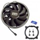 Кулер для процессора PCCooler E126M Blue Led TDP 92W 4-pin Socket Intel/AMD E126M B