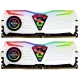 Комплект модулей памяти 16GB Kit (2x8GB) GEIL DDR4 2400MHz SUPER LUCE RGB WHITE GLWS416GB2400C17DC