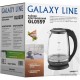 Чайник электрический GALAXY LINE GL0559, 2200Вт, Объем 2 л, 220В/50Гц Термостойкое стекло