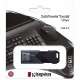 USB Флешка Kingston 64 GB, Data Traveler Exodia Onyx USB 3.2, Type-A, Mate Black, DTXON/64GB