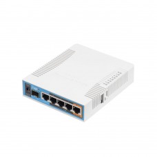 Wi-Fi точка доступа MikroTik RB962UiGS-5HacT2HnT  hAP ac (Wi-Fi router. 802.11b/g/n/AC 2.4GHz/5GHz)