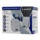 Акустическая система Gembird SPK-100-W (2.0), RMS 3Wx2, USB power, White