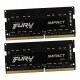 Оперативная память для ноутбука DDR4 32 GB {комплект} <3200MHz> Kingston Fury Impact, KF432S20IBK2/32, (2x16GB), CL20