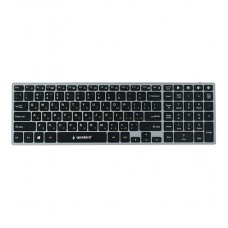 KeyBoard  Bluetooth, Gembird KBW-2, BT wireless, gray