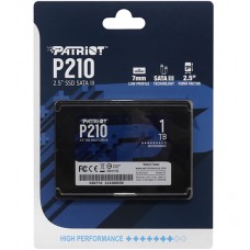 Твердотельный накопитель SSD 1 TB SATA, Patriot P210, P210S1TB25, SATA 6Gb/s