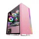 Компьютерный корпус PCCooler PLATINUM LM300P ARGB M-ATX/ITX USB3.0, 2xUSB2.0 Pink