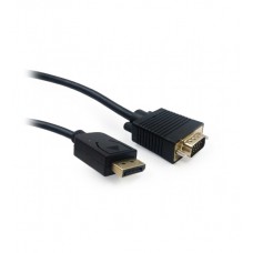 Кабель SVGA, DisplayPort to D-Sub (VGA), 5m, Cablexpert CCP-DPM-VGAM-5M