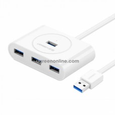 HUB UGREEN CR113 USB 3.0 Hub 1m (White)