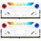 Оперативная память 32GB Kit (2x16GB) GEIL EVO V RGB 6800Mhz DDR5 PC5-54400 GESW532GB6800C36ADC White