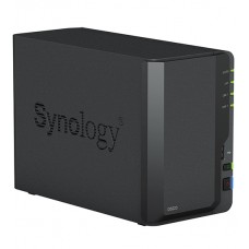 Сетевой накопитель NAS Synology DiskStation DS223, RTD1619B-1.7 GHz/2GB DDR4/0TB, 2 HDD/SSD SATA, GbE/1 USB 3.0