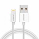 Кабель Ugreen US155 Lightning To USB 2.0 A Male Cable/White 1.5M, 80315