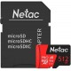 Карта памяти MicroSD, Netac P500 Extreme Pro 512GB 100MB/s Class 10, + SD Adapter