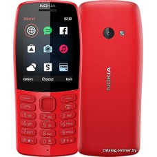 Мобильный телефон Nokia 210 DS (TA-1139), Black/Red