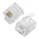 Connector RJ-11, Cablexpert MP-6p4c/5, (в пакете 100 штук)