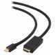 Кабель MiniDisplayPort to HDMI,  1.8m,  Cablexpert CC-mDP-HDMI-6