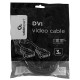 Кабель SVGA, DVI-D to DVI-D, m/m, Cablexpert, CC-DVIL-BK-10, 18+1pin/18+1, 3.0м