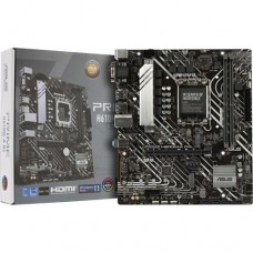 Материнская плата ASUS PRIME H610M-A D4-CSM, Z610, 1700, 2xDIMM DDR4, PCI-E x16, PCI-Ex1, 2xM.2, SATA, D-SUB, DP, HDMI, BOX