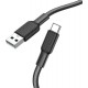 Кабель USB to Type-C Hoco X69, 3A, Black, 1 м.