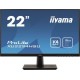 Монитор IIYAMA XU2294HSU-B1 21.5'' [16:9] 1920х1080(FHD) VA, nonGLARE, 250cd/m2, H178°/V178°, 3000:1, 80M:1, 16.7M, 4ms, VGA, HDMI, DP, USB-Hub, Tilt, Speakers, 3Y, Black