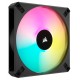 Вентилятор для корпуса, 14cm, Corsair, AF140 RGB ELITE, 500-1700rpm, 89.5CFM, 4pin, CO-9050155-WW