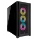 Компьютерный корпус Corsair, iCUE 5000D RGB Airflow, CC-9011242-WW(без БП), black