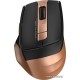 Мышь A4tech Fstyler FG35-BRONZE, оптическая 2000DPI, беспроводная 2,4G