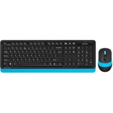 Клавиатура+мышь A4tech Fstyler FG1010-BLUE, 105 клав., FN12 Multim., 2000 DPI, беспроводная 2,4G