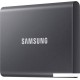 Внешний SSD диск 2000Gb Samsung T7  USB 3.2 Gen.2 (10 Гбит/c)  AES 256, Серый, MU-PC2T0T/WW