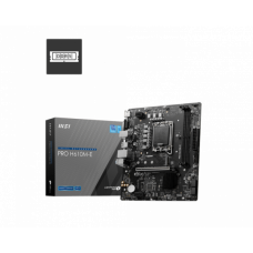 Материнская плата MSI PRO H610M-E, H610, 1700, 2xDDR5, PCI-Ex16, PCI-Ex1, M.2, 4xSATA, D-SUB, HDMI, BOX