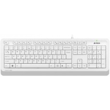 Клавиатура A4tech Fstyler FK10-WHITE, 105 клавиш, 150см, FN 12 Multimedia, USB