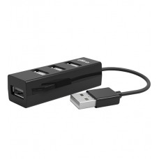 Концентратор USB 2.0 Ritmix CR-2402, Черный