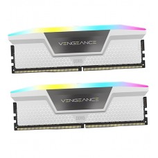 Комплект модулей памяти Corsair Vengeance, CMH32GX5M2E6000C36W, DDR5, 32 GB, white