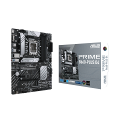 Материнская плата ASUS PRIME B660-PLUS D4, LGA1700 4xDDR4 4xSATA3 3xM.2 RAID D-Sub HDMI DP ATX