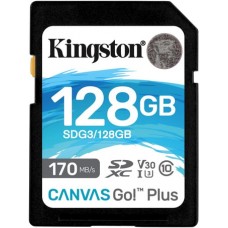 Карта памяти SD 128GB Class 10 U3 Kingston SDG3/128GB