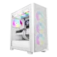 Компьютерный корпус PCCooler C3 D510 ARGB WH EATX/ATX/mATX/ITX USB3.0, 2xUSB2.0 White