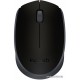 Мышь беспроводная Logitech M171 Black (черная, оптическая, 1000dpi, 2.4 GHz/USB-ресивер)(M/N: M-R0060 / C-U0010) (910-004424)