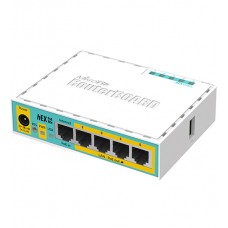 Сетевой Маршрутизатор MikroTik RB750UPr2 hEX PoE Lite   4 порта Passive PoE  4 порта 1